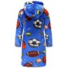 SWMSTUPF Kids Robe Boys Hooded Fleece Sleep Robe Cotton Towel