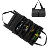 Suaetiai Roll Up Tool Bag, Canvas WrenchTool Roll Up Pouch,
