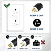 EP 6 Ft 12/3 SJTW Outdoor Extension Cord NEMA 6-20