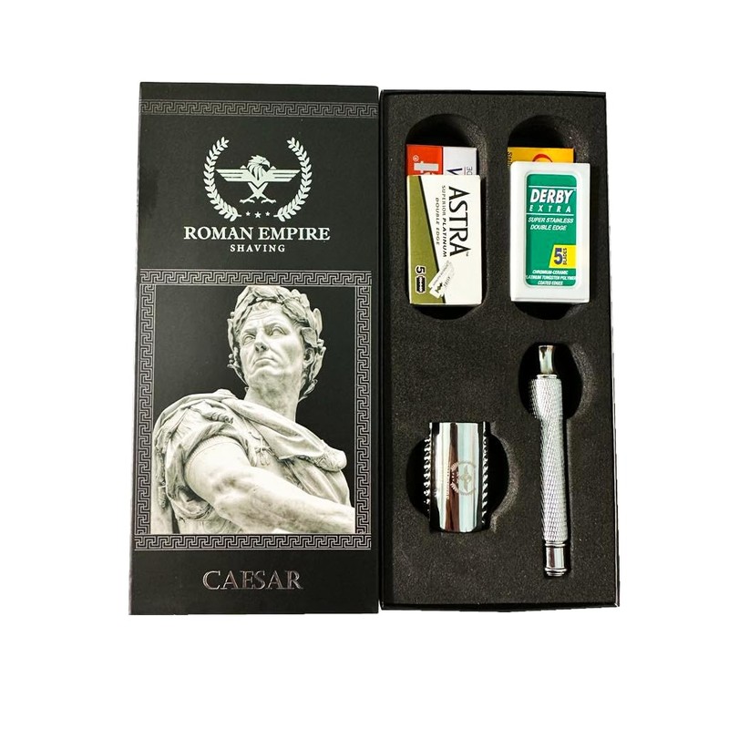 Roman Empire Shaving® Caesar Safety Razor - Elegant Safety Razor