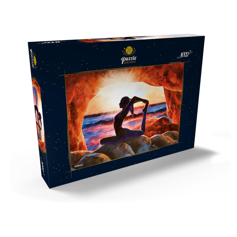 MyPuzzle Yoga on The Rocks - Premium 1000 Piece Puzzle