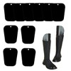 Hungpure 10 Pack (5 Pairs) Boot Shapers Reusable Plastic Thigh