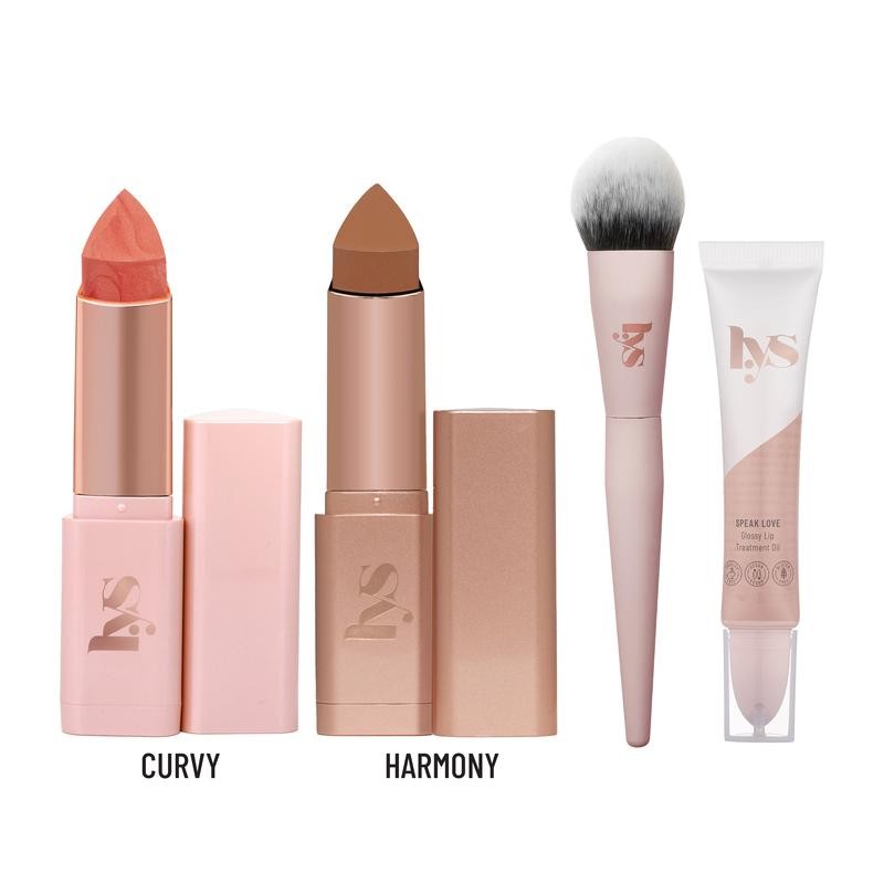 Bronzer / Contour & Blush Stick Makeup Combo:_Courage (Medium/Tan)