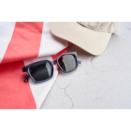 Peepers by PeeperSpecs Men's Ace Sun Sunglasses, Blue, +1.50