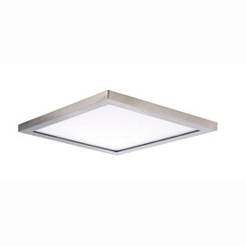 Maxim Lighting 58738WTSN Wafer - 30W 1 LED Flush Mount-0.5 Inches Tall and 15 Inches Wide, Finish Color: Satin Nickel