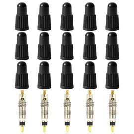 15-Piece Bicycle Valve Cap, 5-Piece Tire Valve Core, Tire Repair, Bicycle Tire Accessories, Tire Valve Replacement.