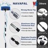 NAVAPAL Car Wash Brush with Long Handle for Car Truck