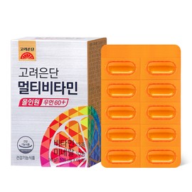 Korea Eundan Multivitamin All-in-One Women 60+, 60 tablets / 고려은단 멀티비타민 올인원 우먼60+, 60정 X 1개