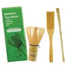 Japanese Handmade Bamboo Matcha Whisk Sets of 3 (Delicate Match