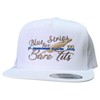 Blue Strips for Bare Tts Hat:_Black/Black YP 6006