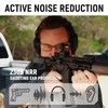 ACT FIRES Active Noise Reduction Earmuffs with Patriotic Flag Design,