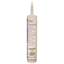 AccuColor Siliconized Sanded Acrylic Caulk 932 Mocha