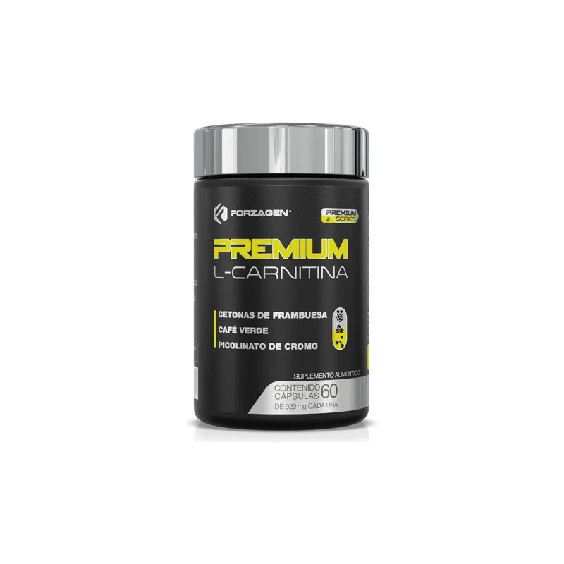 Forzagen Premium Series L-carnitina Cla-2k 120 Caps Termogénico Sin sabor