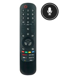 MR22GA MR22GN AKB76039901 MR21GA MR21GC Replacement Voice Magic Remote Compatible for LG Smart TVs OLED55C2PUA 65UQ7570PUA 75QNED80AQA 86QNED85UQA 75QNED85AQA OLED48A2AUA 75QNED85UQA 75QNED90UQA