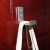 YOCZOX 3 PCS Foldable Wall Hook, Invisible Folding Aluminum Wall