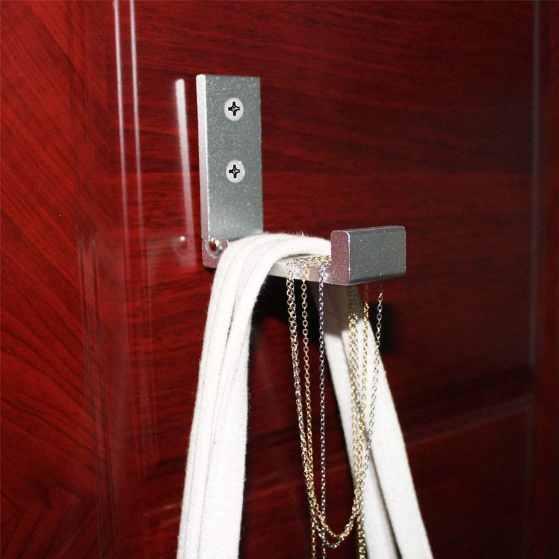 YOCZOX 3 PCS Foldable Wall Hook, Invisible Folding Aluminum Wall