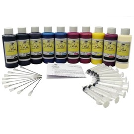 InkOwl Refill Kit Replacement for Canon PRO-300 Printers (PFI-300 cartridges) - 10x120ml USA Pigment Ink