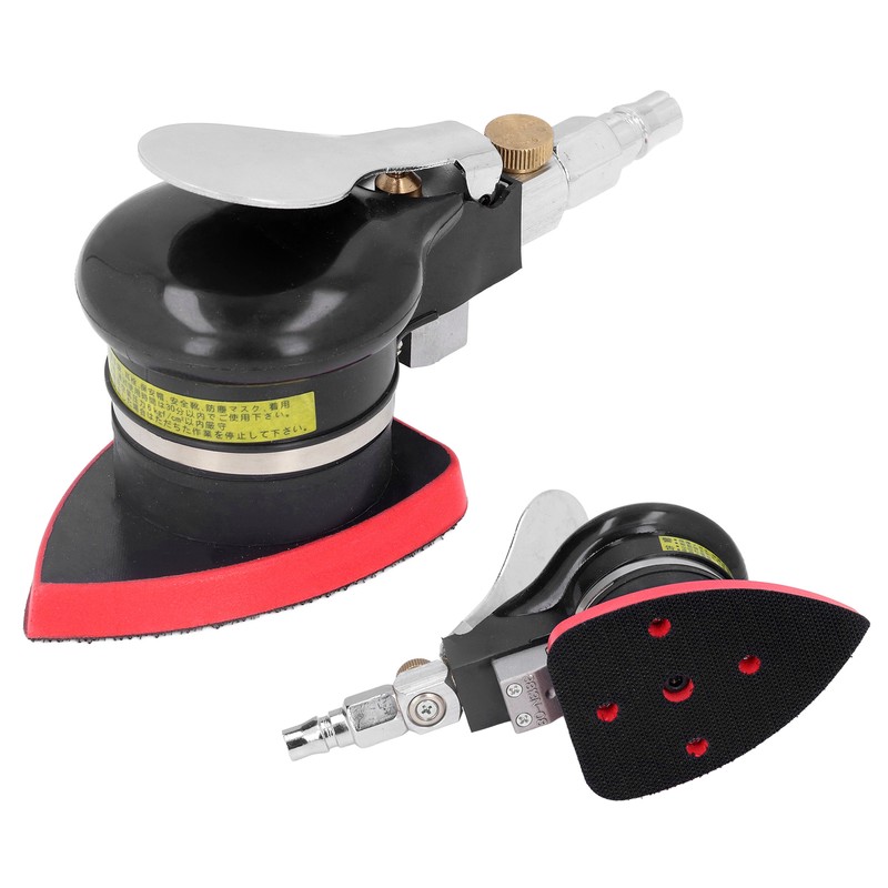 Air Sander Triangle Pneumatic Grinder Mini Handheld Polisher 12000rpm for