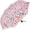 Benetton Pocket Umbrella Super Mini Dots, Girlie, 95 cm