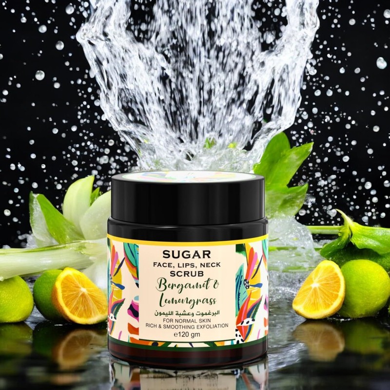 SAIF AL FARES Sugar Scrub Exfoliates Dead Skin | Keeps