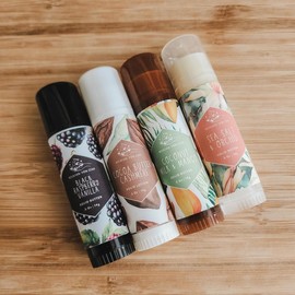TRAVEL: Solid Body Butter For Dry Skin - Coconut Free - Body Care, Lotion - Mountain View Soap Unscented and Scent Sticks:_Pumpkin Carving_BUNDLE: One LARGE Stick and One TRAVEL Stick