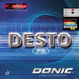 DONIC Desto F2, TT coating, in original packaging, incl. delivery