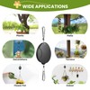 Histely 2025 Upgraded Retractable Plant Hanger 4PCS - Heavy Duty