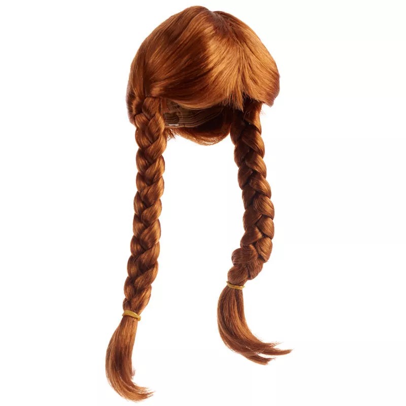 Antina's Set of 2 Antina's Long Carrot Red Braids 15"