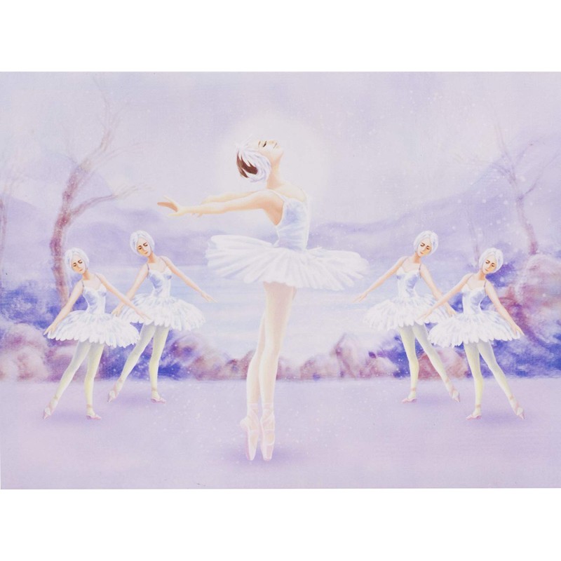 Ulysse 9525 Musical Box Swan Lake (Rechteckig), bunt