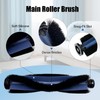 Auoiian 2-Pack Replacement Rollers Brushes for eufy X10 Pro Omni