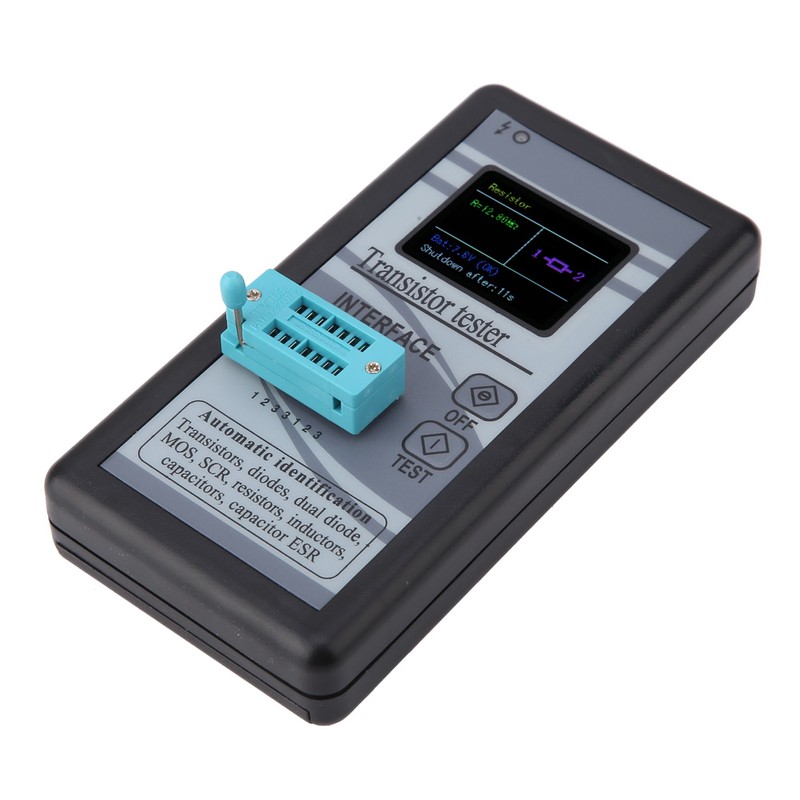 M328 Multifunctional LCD Display Digital Transistor Tester 0.5Ω - 50MΩ