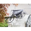 Drachenhaut 2-in-1 Cyclist Rain Cover (Black with Reflective Detailing, Plus