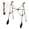 Stander Space Saver Walker, Lightweight Folding Rolling Mobility Aid for
