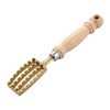 Fish Scaler- Easily Remove Fish Scales - Brass - Wooden