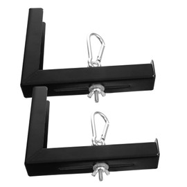 KICHOUSE 2pcs Wall Projector Screen Bracket Shaped Mount Kit for Home Office Classroom Theater Use Sturdy Construction for Optimal Viewing Experience