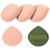 5 PCS Makeup Sponges Soft Makeup Sponges Teardrop Shape Puff