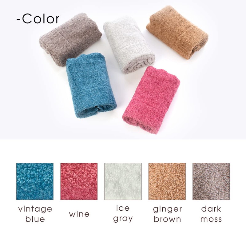 CUOL Beauty Hair Care Slim Bath Towel Dark Moss