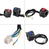 Handlebar Switch Control Switch 2 Pieces Motorcycle 7/8 Inch Left