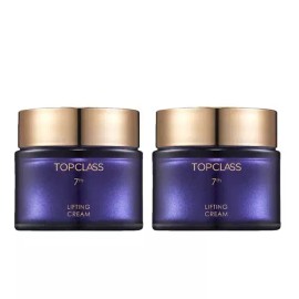 Chamzone 참존 탑클래스 7세대 NEW 리프팅 크림 50ml 2개 수분 탄력 미백 주름개선 Charmon Top Class 7th Generation New Lifting Cream 50ml 2pcs Moisturizing Elasticity Whitening Wrinkle Improvement [Charumzone Top Class Lifting Cream 50ml x 2]