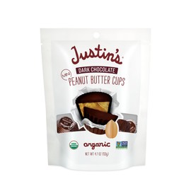Justin's, Mini Dark Chocolate Peanut Butter Cups, 4.7 oz