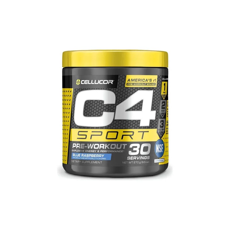 Cellucor C4 Sport Pre Entreno en Polvo 30 Servicios Sin