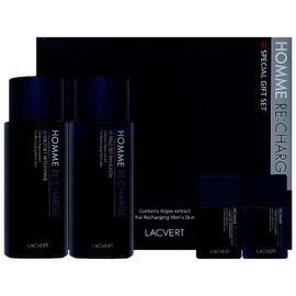 LG Household & Health Care 라끄베르 옴므 리차지 2종 기획세트 스킨로션 남자기초화장품 Lacquer Homme Recharge 2-Set Project Skin Lotion Men's Basic Skincare Products