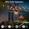 LEONLITE 16 Inch Dusk to Dawn Outdoor Wall Lights, Porch
