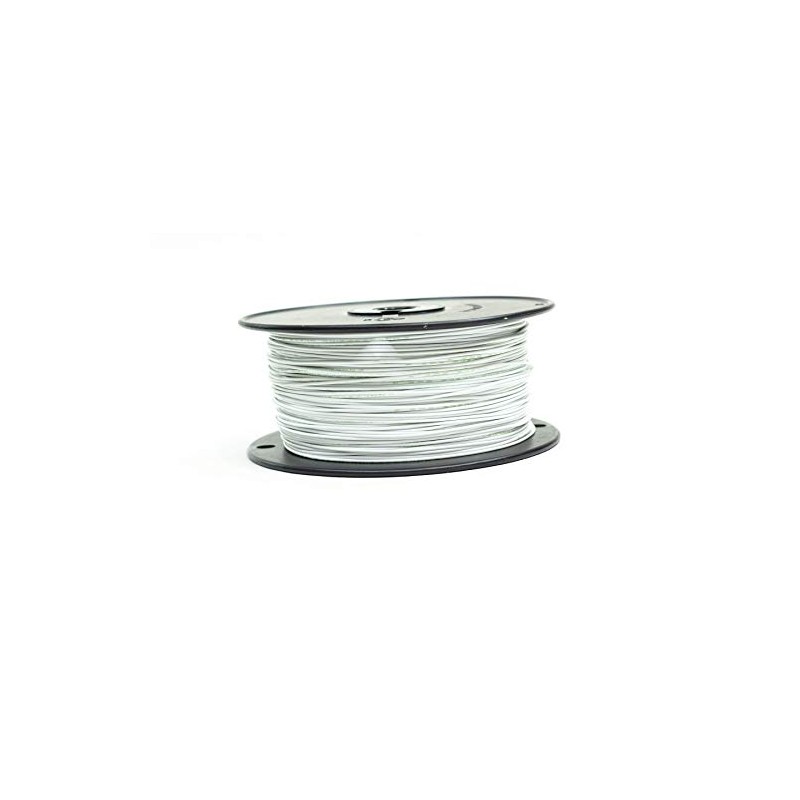 M22759/16-18 Mil-Spec Tefzel Hi-Temp Stranded Wire 18AWG Gauge (100FT, White)