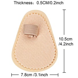 BBTO 2 Pcs Budin Toe Splint Hammer Toe Straightener Support for Men Women