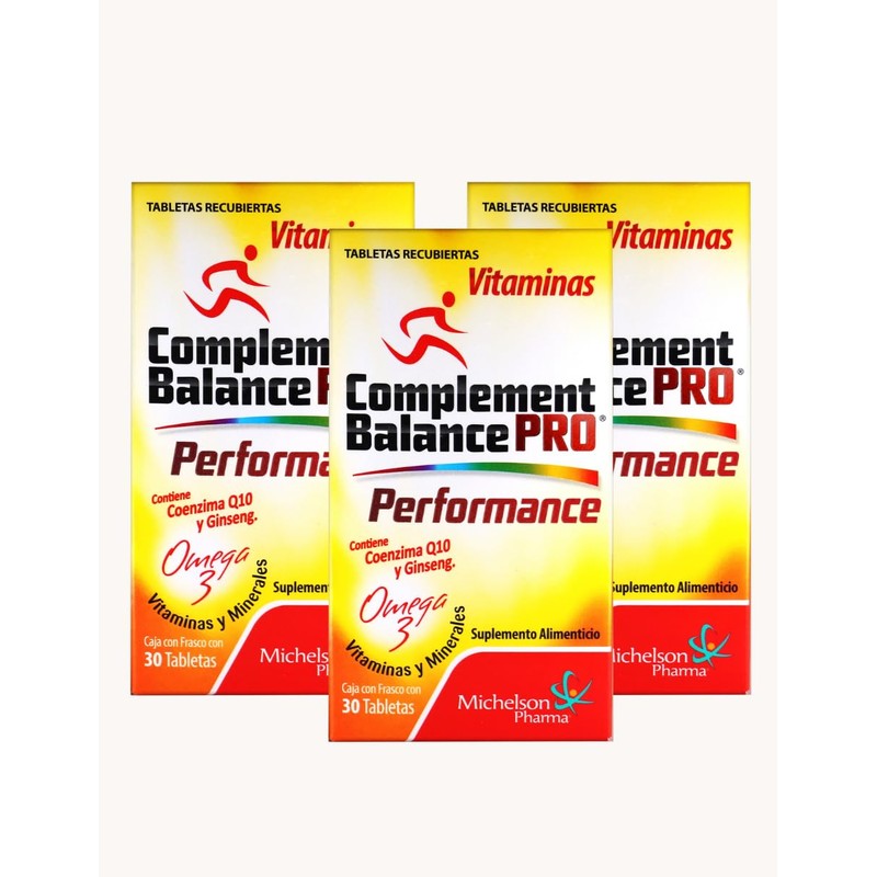 Complement Balance PRO Performance - Suplemento alimenticio, contiene coenzima Q10