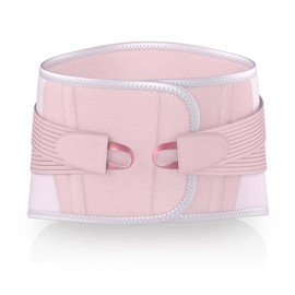 Actimove Professional Deluxe Lumbar Sacral Support Rigid Panel, For Women, Rose, XX-Large