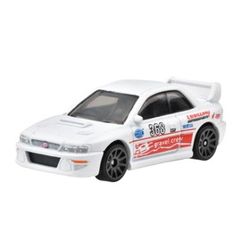 Hot Wheels HXR30 Basic Car '98 Subaru Impreza 22B-STi Version Vehicle Toy Mini Car 3 Years Old White