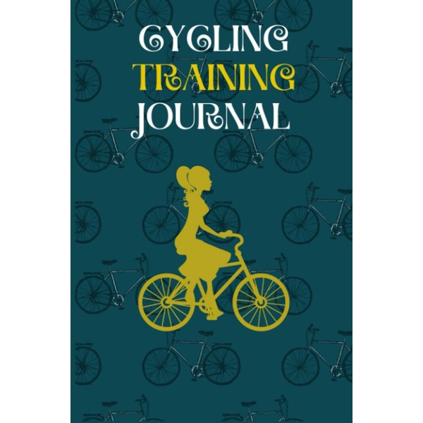 Cycling training journal: Bicycle Maintenance Log Book for Rating Rides