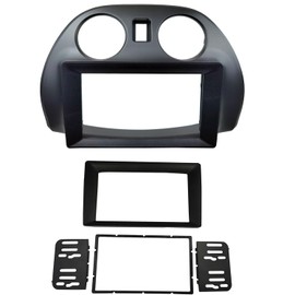 DKMUS Radio Stereo Bezel for Mitsubishi Eclipse 2006-2011 Dash Installation Mount Trim Kit Fits 9" and Double Din